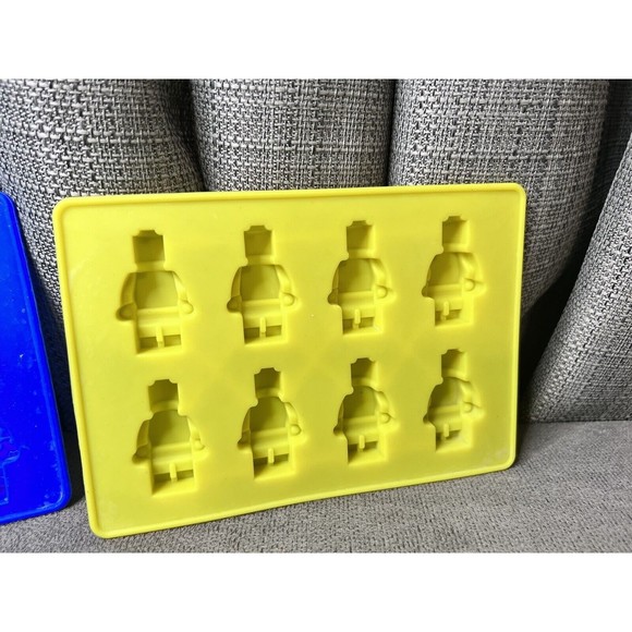 Silicone Molds Figures Bricks Candy Ice Chocolate Baking Lot Bundle - Picture 3 of 7